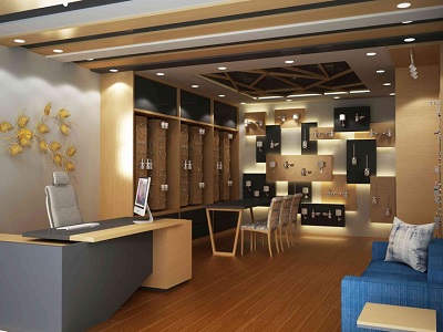 Showroom interiors